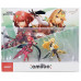 PYRA & MYTHRA Amiibo Super Smash Bros Series (box agak rusak)