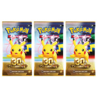 Pokemon Card TCG 30th Celebration Evolusi Mega Indonesia MA6 Booster Pack Isi 6 Kartu