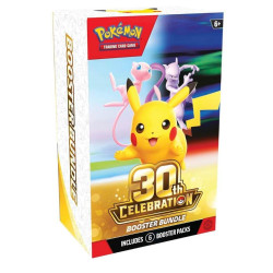 Pokemon TCG 30th Celebration Booster Bundle (6 Packs) English Pokemon TCG 30th Celebration Booster Bundle (6 Packs) English