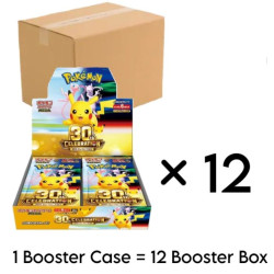 Pokemon TCG 30th Celebration Evolusi Mega Booster Case=12 Box (16 September) Pokemon TCG 30th Celebration Evolusi Mega Booster Case=12 Box (16 September)