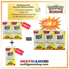 X3 Pokemon Card TCG 30th Celebration Knock Out Collection (US Version)