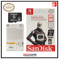 Memory MicroSDXC SanDisk 128GB FORTNITE Class 3 V3 4K Official For Nintendo Switch Memory MicroSDXC SanDisk 128GB FORTNITE Class 3 V3 4K Official For Nintendo Switch