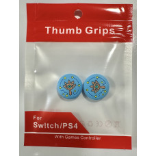Switch Joycon Analog Thumb Grip Zelda Eye (Light Blue)