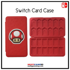 Card Case 24 “3D” Red Toad Mushroom