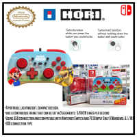 Switch HORI Pad Mini Controller Mario & Bowser (HORI) Switch HORI Pad Mini Controller Mario & Bowser (HORI)