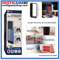 PS5/PS4/XB/NS 18 Games + 4 Controller/Headset Storage Rack (IINE) L866 PS5/PS4/XB/NS 18 Games + 4 Controller/Headset Storage Rack (IINE) L866