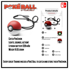 Nintendo Pokemon Lets Go PokeBall Plus 