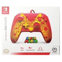 Switch Enhanced Wired Controller Mario Golden (PowerA) 17885-02398