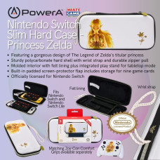Switch Lite/V2/Oled Travel PRO SLIM Case Princess Zelda (Power A) 17885-00901