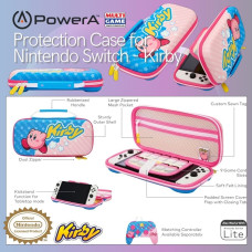 Switch Lite/V2/Oled Travel Case Kirby Blue/Pink (Power A) 17885-03091