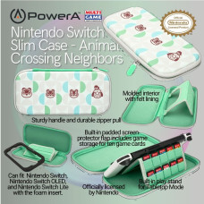 Switch Lite/V2/Oled Slim Case Animal Crossing Neighbors (Power A) 17885-03601
