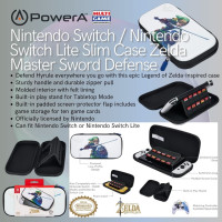 Switch Lite/V2/Oled Slim Case Link Master Sword ( PowerA ) 17885-02866