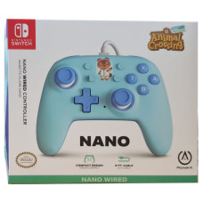 Switch NANO Wired Controller Hello Tom Nook Animal Crossing  (Power A) 17885-04491 (Warranty)