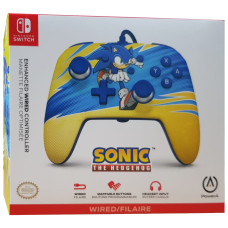 Switch Enhanced Wired Controller Sonic Boost (Power A) 17885-06221 (Warranty)