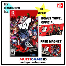 (Disc Toko/Free Ongkir 20K-50K) Persona 5 Tactica +Magnet +Towel