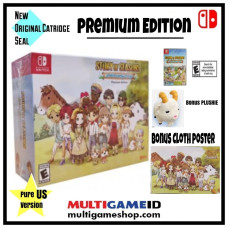 Story of Seasons A Wonderful Life Premium Edition (Game Cartridge Pure US Version)