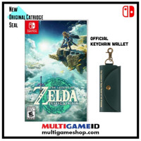 NS Legend of ZELDA TOTK Tears of The Kingdom +Keychain Wallet NS Legend of ZELDA TOTK Tears of The Kingdom +Keychain Wallet