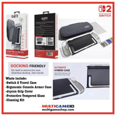Switch 2 Travel Case +Armor Case +Joycon Cover +Tempered Glass (GATZ)
