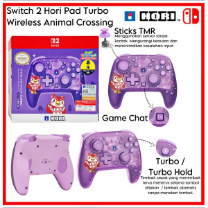 Switch 2 Wireless HORIPAD Turbo Animal Crossing Celeste & the Starry Night NSX-193A (HORI) Switch 2 Wireless HORIPAD Turbo Animal Crossing Celeste & the Starry Night NSX-193A (HORI)