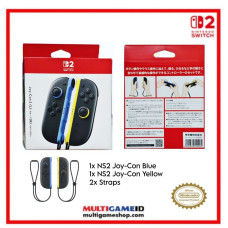 Nintendo Switch 2 Joycon Controllers Joy-Con 2 (Light Blue & Yellow)