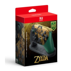 Switch 2 Pro Controller +Display Stand - The Legend of Zelda 40th Anniversary Ocarina (Oct 29, 2026)