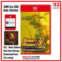 Switch 2 Dynasty Warriors 3 Complete Edition Remastered (Game Key Card) Switch 2 Dynasty Warriors 3 Complete Edition Remastered (Game Key Card)