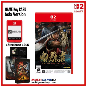 Switch 2 Onimusha Way of the Sword +DLC +Steelcase (Game Key Card) Switch 2 Onimusha Way of the Sword +DLC +Steelcase (Game Key Card)