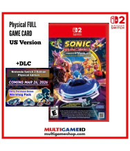 Switch 2 Sonic Racing Crossworlds +Folder (Game Data Card) 
