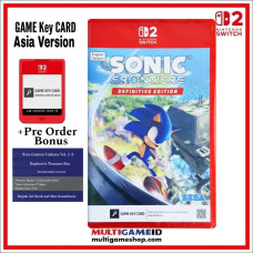 Switch 2 Sonic Frontiers Definitive Edition (Game Key Card) 