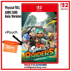 Switch 2 Splatoon Raiders +Pouch (Game Data Card) (July 23, 2026)