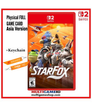 Switch 2 Starfox Star Fox +Keychain (Game Data Card) 