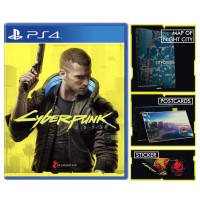 PS4 Cyberpunk 2077 +Badges (no seal)