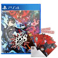 PS4 Persona 5 Scramble The Phantom Strikers +Postcards 