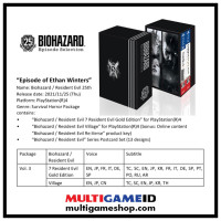 PS4 Resident Evil Biohazard 25th Collection V3 Episode of Ethan Winters PS4 Resident Evil Biohazard 25th Collection V3 Episode of Ethan Winters