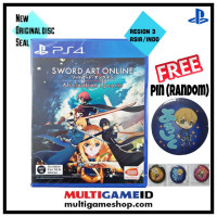 PS4 Sword Art Online Alicization Lycoris + PIN (random)