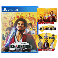 PS4 Yakuza 7 like A Dragon +Postcards +Steelcase PS4 Yakuza 7 like A Dragon +Postcards +Steelcase