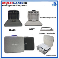 PS5 Slim Console & Dualsense Storage Bag (Grey)