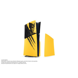 PlayStation 5 Slim Disc & Digital Console Covers - Marvel's Wolverine Yellow Limited Edition (sept 15, 2026) PlayStation 5 Slim Disc & Digital Console Covers - Marvel's Wolverine Yellow Limited Edition (sept 15, 2026)