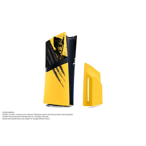PlayStation 5 PRO Disc & Digital Console Covers - Marvel's Wolverine Yellow Limited Edition (sept 15, 2026) PlayStation 5 PRO Disc & Digital Console Covers - Marvel's Wolverine Yellow Limited Edition (sept 15, 2026)