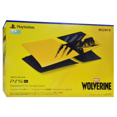 PlayStation 5 PRO Disc & Digital Console Covers - Marvel's Wolverine Yellow Limited Edition