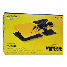 PlayStation 5 Slim Disc & Digital Console Covers - Marvel's Wolverine Yellow Limited Edition