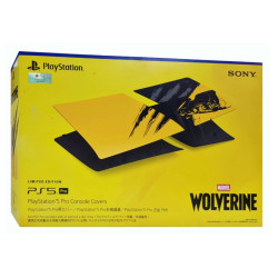 PlayStation 5 Slim Disc & Digital Console Covers - Marvel's Wolverine Yellow Limited Edition PlayStation 5 Slim Disc & Digital Console Covers - Marvel's Wolverine Yellow Limited Edition