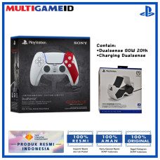 PS5 DualSense Wireless Controller God of War™ 20th Anniversary Limited Edition +Twin Charging PowerA 