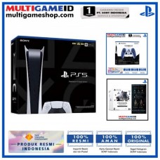 PS5 Console Digital Edition CFI-1118B + DualSense GOW Limited Edition + Pulse 3D HeadSet + Game Horizon ( Collector / Regalla )