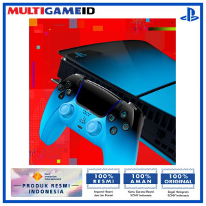 PS5 Slim Disc&Digital Console Cover +Dualsense RYTHM BLUE (HYPERPOP COLLECTION) +Twin Charging