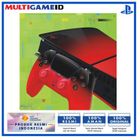 PS5 Slim Disc&Digital Console Cover +Dualsense Techno Red - HyperPop Collection +Twin Charging
