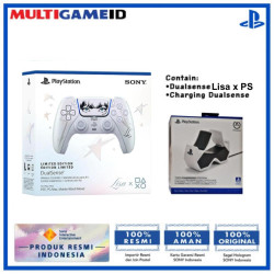 PS5 Dualsense Wireless Controller Limited Edition Lisa +Twin Charging PS5 Dualsense Wireless Controller Limited Edition Lisa +Twin Charging