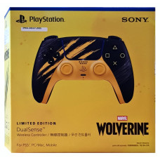 PS5 DualSense Wireless Controller Marvel's Wolverine Battle Yellow Limited +Twin Charging