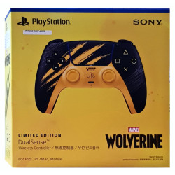 PS5 DualSense Wireless Controller Marvel's Wolverine Battle Yellow Limited +Twin Charging PS5 DualSense Wireless Controller Marvel's Wolverine Battle Yellow Limited +Twin Charging
