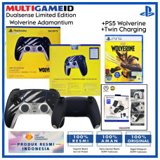 PS5 DualSense Wireless Controller Marvel's Wolverine Adamantium Limited +Game +Twin Charging PS5 DualSense Wireless Controller Marvel's Wolverine Adamantium Limited +Game +Twin Charging